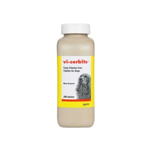 Vi-Sorbits Vitamin-Iron for Dogs 200 ct - Item # 14174