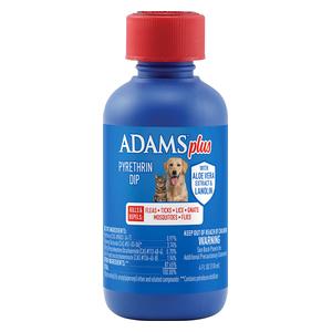 Adams Plus Flea and Tick Pyrethrin Dip 4 oz - Item # 14212