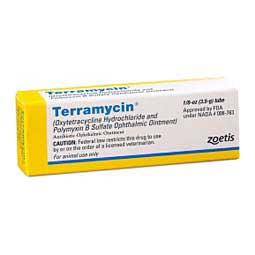 Terramycin Ophthalmic Ointment for Animal Use 3.5 gm 1 ct - Item # 1434RX