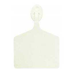 Allflex Feedlot Ear Tags - Blank Cattle ID Tags White - Item # 14505