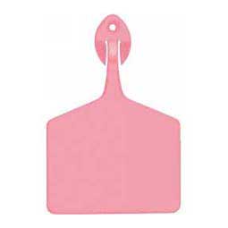 Allflex Feedlot Ear Tags - Blank Cattle ID Tags Light Pink - Item # 14505