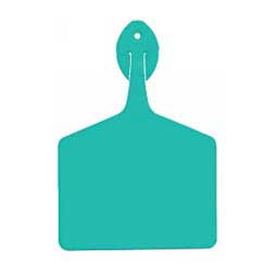 Allflex Feedlot Ear Tags - Blank Cattle ID Tags Turquoise - Item # 14505
