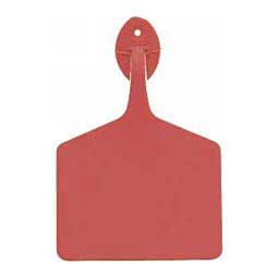 Feedlot Ear Tags - Blank Cattle ID Tags Red - Item # 14505