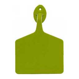 Feedlot Ear Tags - Blank Cattle ID Tags Green - Item # 14505