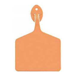 Allflex Feedlot Ear Tags - Blank Cattle ID Tags Light Orange - Item # 14505