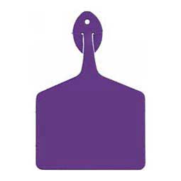 Allflex Feedlot Ear Tags - Blank Cattle ID Tags Dark Purple - Item # 14505
