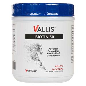 Vallis Biotin 50 Pellets for Horses 1.87 lb (30 servings) - Item # 14631
