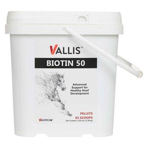 Vallis Biotin 50 Pellets for Horses 5.25 lb (83 servings) - Item # 14632