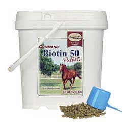 Command Biotin 50 Pellets for Horses 5.25 lb (83 servings) - Item # 14632