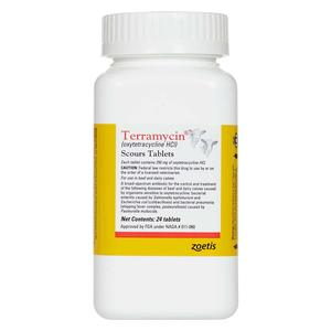 Terramycin Scour Tablets 24 ct - Item # 1463RX