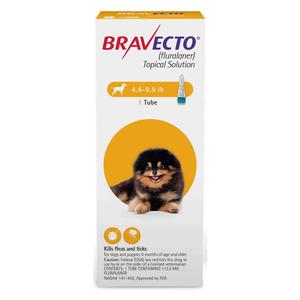 Bravecto Topical Solution for Dogs 4.4-9.9 lbs 1 ct - Item # 1470RX