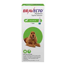 Bravecto Topical Solution for Dogs 22-44 lbs 1 ct - Item # 1472RX