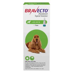 Bravecto Topical Solution for Dogs 22-44 lbs 1 ct - Item # 1472RX