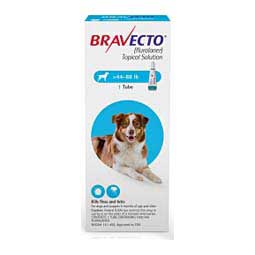 Bravecto Topical Solution for Dogs 44-88 lbs 1 ct - Item # 1473RX