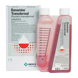 Banamine Transdermal Pour-On for Beef and Dairy Cattle 50 mg/ml 250 ml  - Item # 1481RX