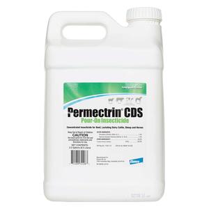 Permectrin CDS Pour-On Concentrated Insecticide 2.5 gallon (treats 475 cows) - Item # 14854