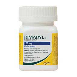 Rimadyl Caplets for Dogs 25 mg 180 ct - Item # 1486RX