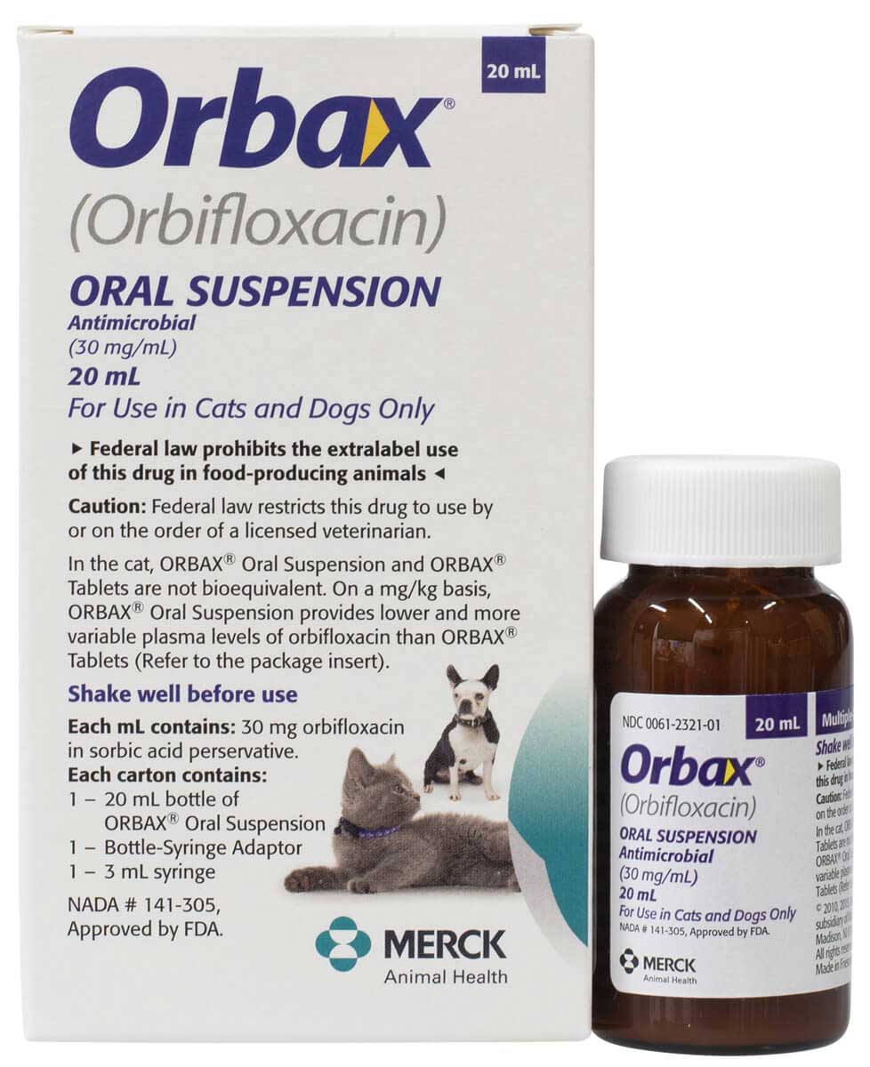 Orbax for Dogs and Cats 20 ml Item 1488RX