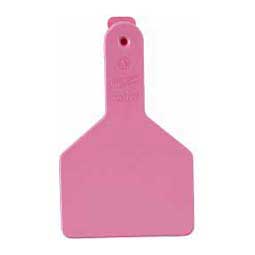 No-Snag Long Neck Blank Calf ID Ear Tags Pink - Item # 14897