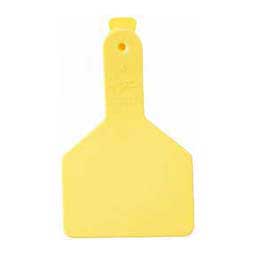 No-Snag Long Neck Blank Calf ID Ear Tags Yellow - Item # 14897