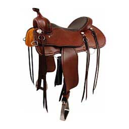 Trail Blazer Western Horse Saddle Chocolate - Item # 14923