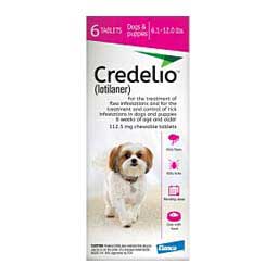Credelio Chewable Tablets for Dogs 6.1-12 lbs 6 ct - Item # 1494RX