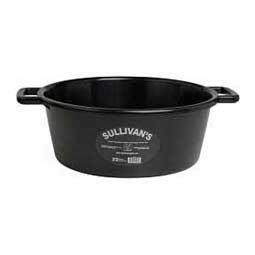 22 Quart Feed Pan with Handles Black - Item # 15011