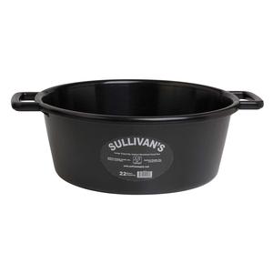 Feed 22 Quart Pan with Handles Black - Item # 15011