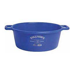 22 Quart Feed Pan with Handles Blue - Item # 15011