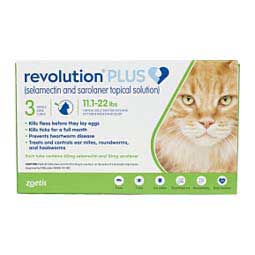 Revolution Plus for Cats 11.1-22 lbs (3 ct) - Item # 1507RX