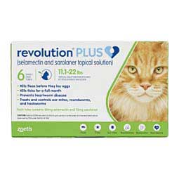 Revolution Plus for Cats 11.1-22 lbs (6 ct) - Item # 1508RX
