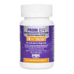Proin ER Extended Release for Dogs 18 mg 30 ct - Item # 1509RX