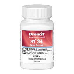 Droncit Canine Cestocide 34 mg 50 ct - Item # 150RX