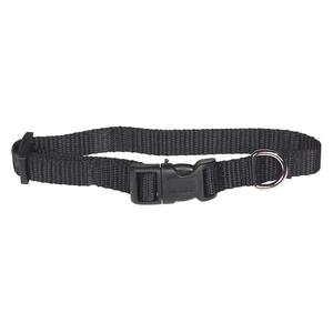 Scott's Adjustable Dog Collar Black 5/8 x 8-12 in - Item # 15109