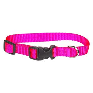 Scott's Adjustable Dog Collar Hot Pink 5/8 x 8-12 in - Item # 15109