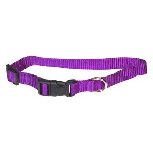 Scott's Adjustable Dog Collar Purple 5/8 x 8-12 in - Item # 15109