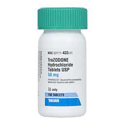 Trazodone for Dogs and Cats 50 mg 100 ct - Item # 1520RX