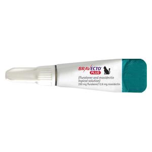 Bravecto Plus Topical Solution for Cats 6.2-13.8 lbs 1 ct - Item # 1530RX