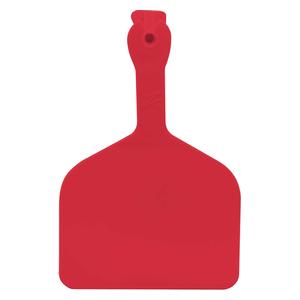 Feedlot Blank Cattle ID Ear Tags Red 50 ct - Item # 15319
