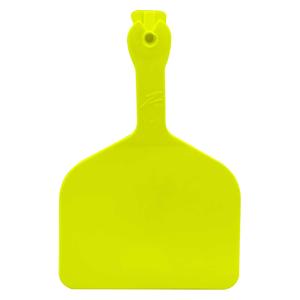 Feedlot Blank Cattle ID Ear Tags Chartreuse 50 ct - Item # 15319