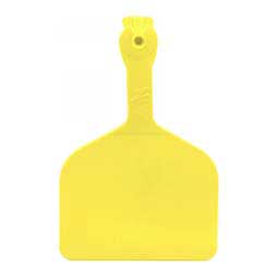 Feedlot Blank Cattle ID Ear Tags Yellow 1000 ct - Item # 15320