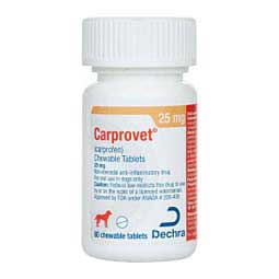 Carprovet Chewable Tablets for Dogs 25 mg 60 ct - Item # 1533RX