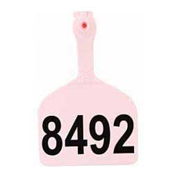 Feedlot Ear Tags - Numbered Cattle ID Tags Rose 50 ct - Item # 15365