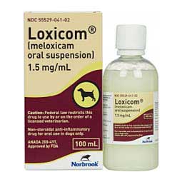 Loxicom Meloxicam for Dogs 100 ml - Item # 1540RX