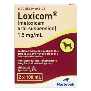 Loxicom Meloxicam for Dogs 100 ml 2 ct - Item # 1541RX