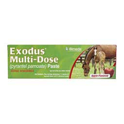 Exodus Paste Horse Dewormer Multi-dose 1 ct - Item # 15509