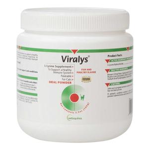 Viralys Oral L-Lysine Powder for Cats 100 gm - Item # 15596
