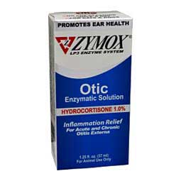 Zymox Otic Enzymatic Solution with Hydrocortisone 1.0% for Animal Use 1.25 oz - Item # 15665