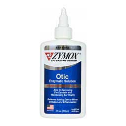 Zymox Otic Enzymatic Solution with Hydrocortisone 1.0% for Animal Use 4 oz - Item # 15666