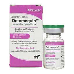 Detomidine Hydrochloride for Horses 5 ml - Item # 1568RX